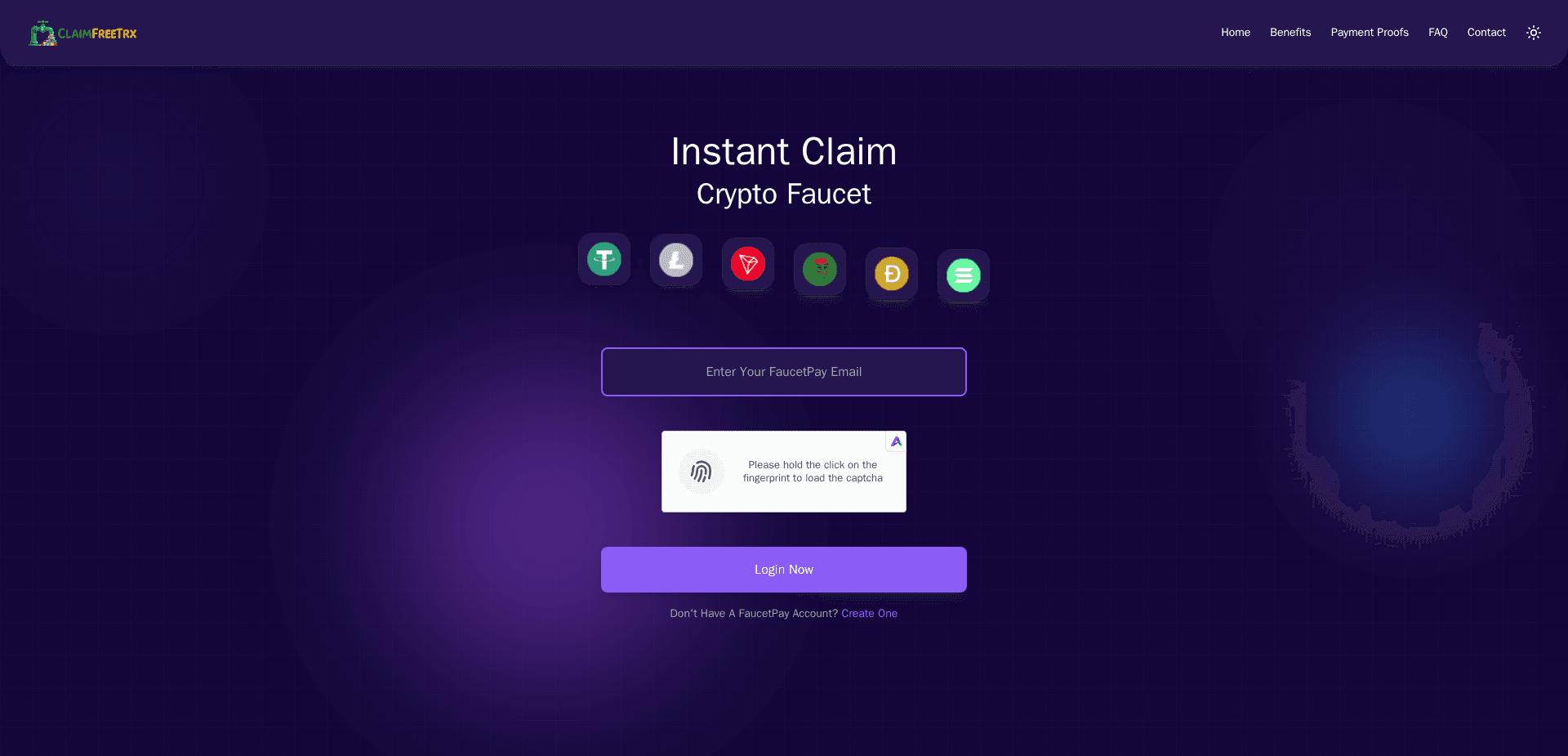 Website screenshot for https://claimfreetrx.online/ - 1