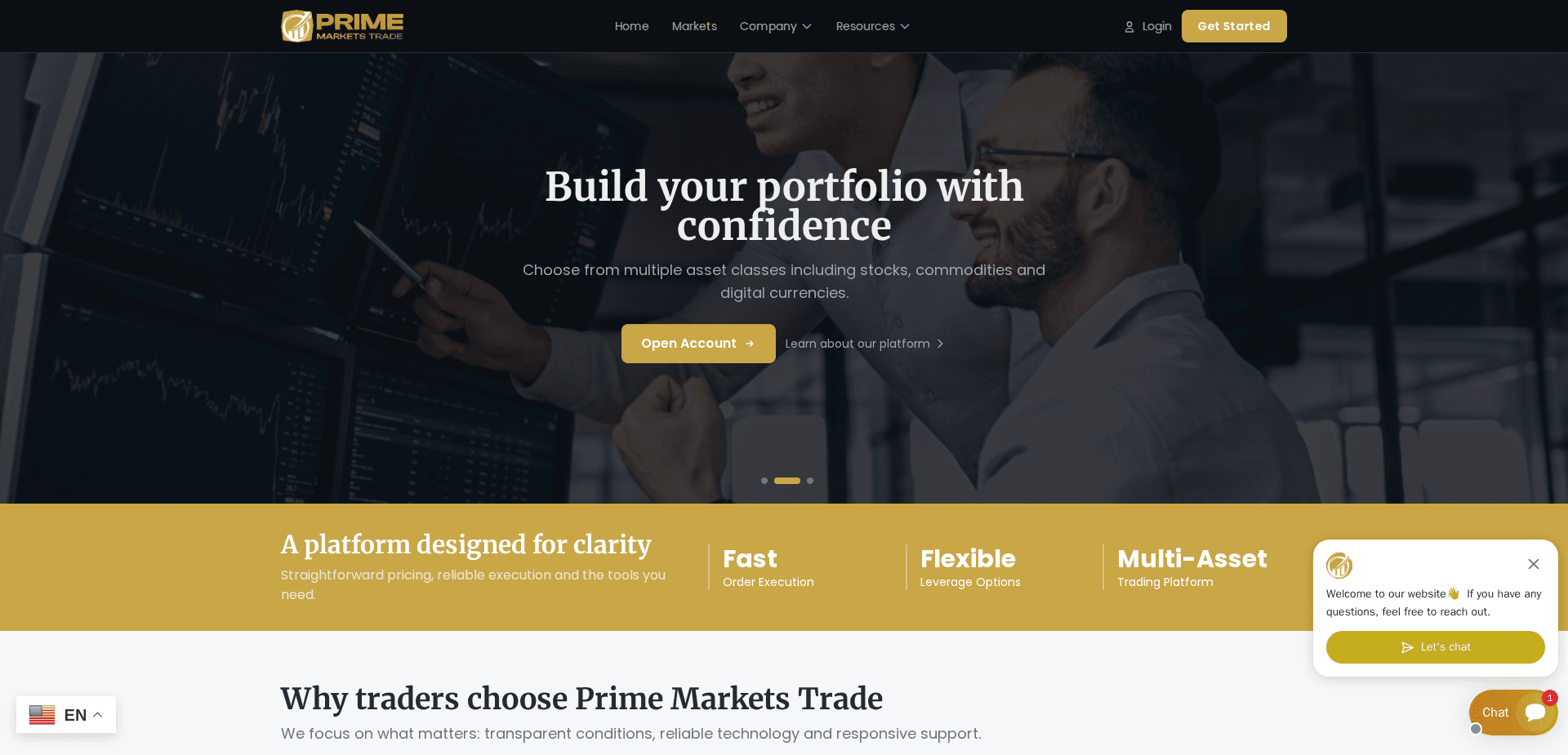 Website screenshot for https://primemarketstrade.com/ - 1