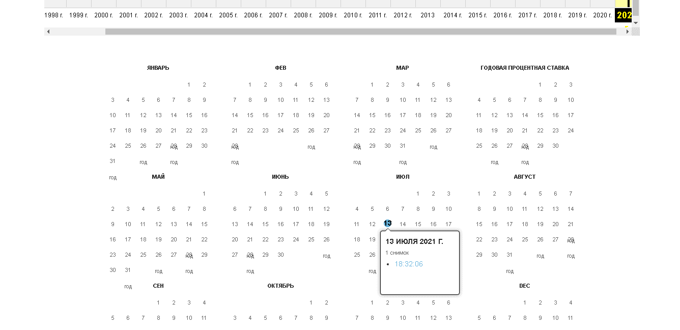 информация об обновлении сайта