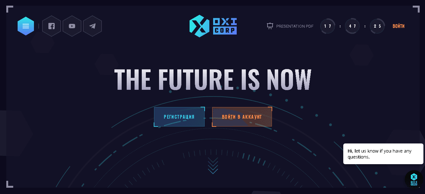 OXI Corp - очередная финансовая пирамида от мошенников 