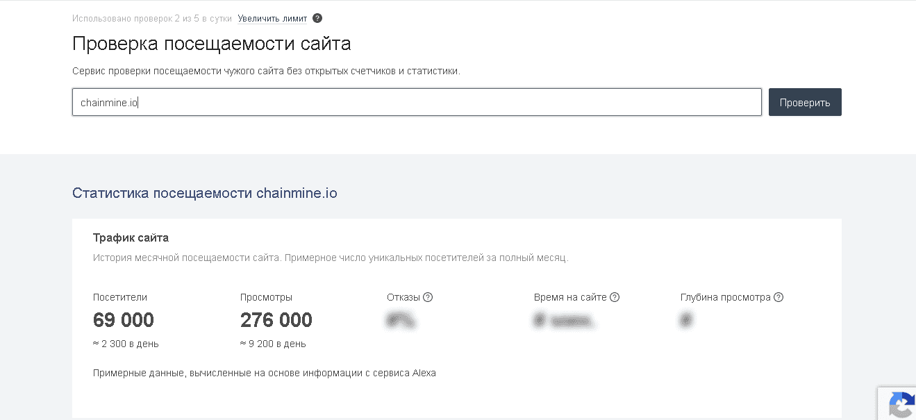 статистика проекта мошенников 