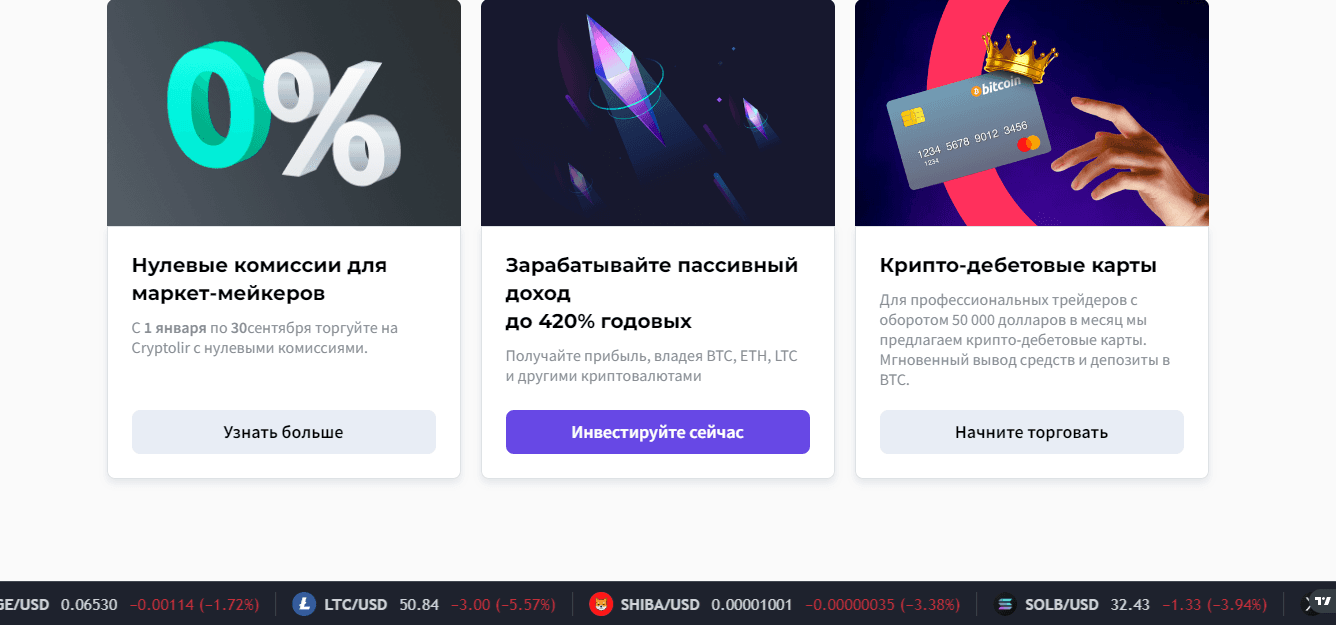 предложение проекта инвестировать 