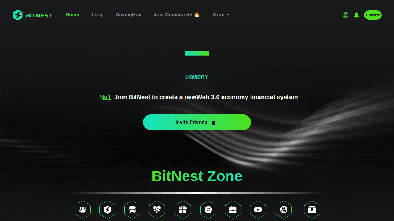 Website screenshot for https://bitnest.cx/ - 1