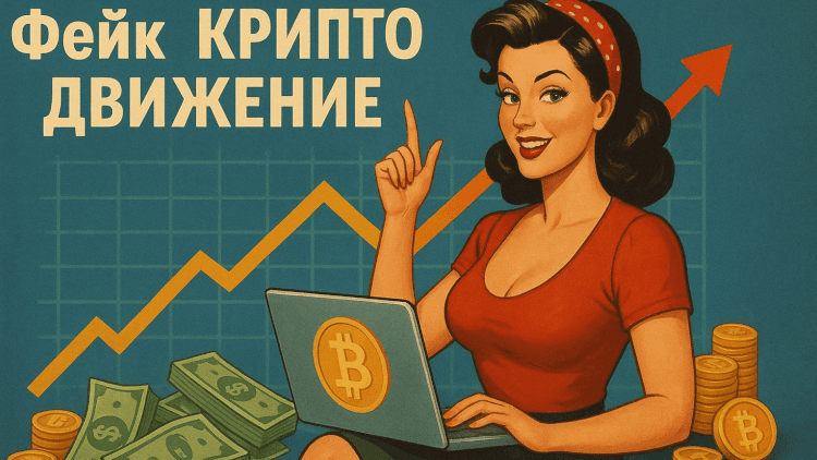 Фейк крипто кошельки - постер