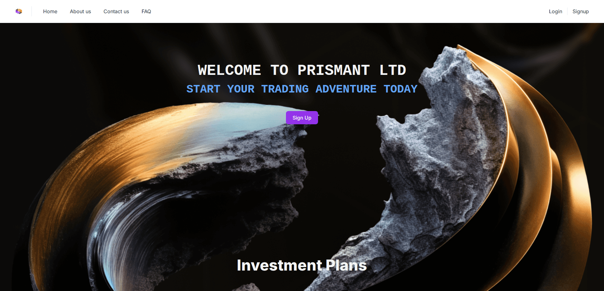 Website screenshot for https://prismant.online/ - 1