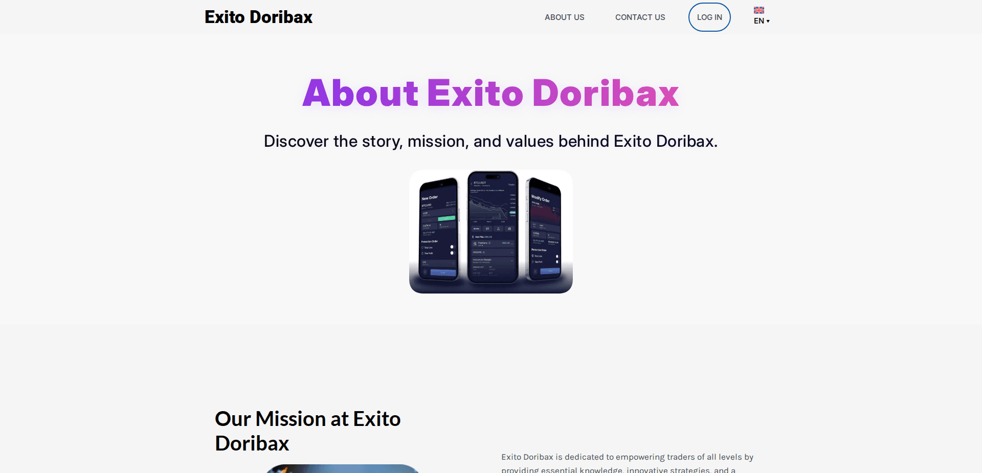 Website screenshot for https://exitodoribax.net/ - 3