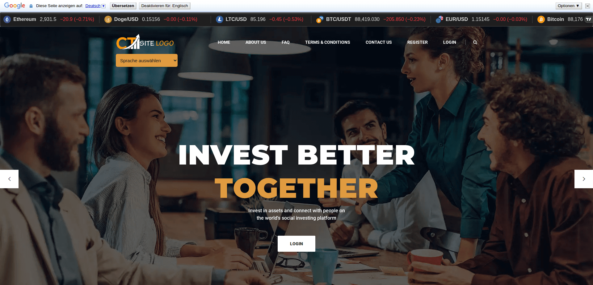 Website screenshot for https://chain-wealths.org/ - 1