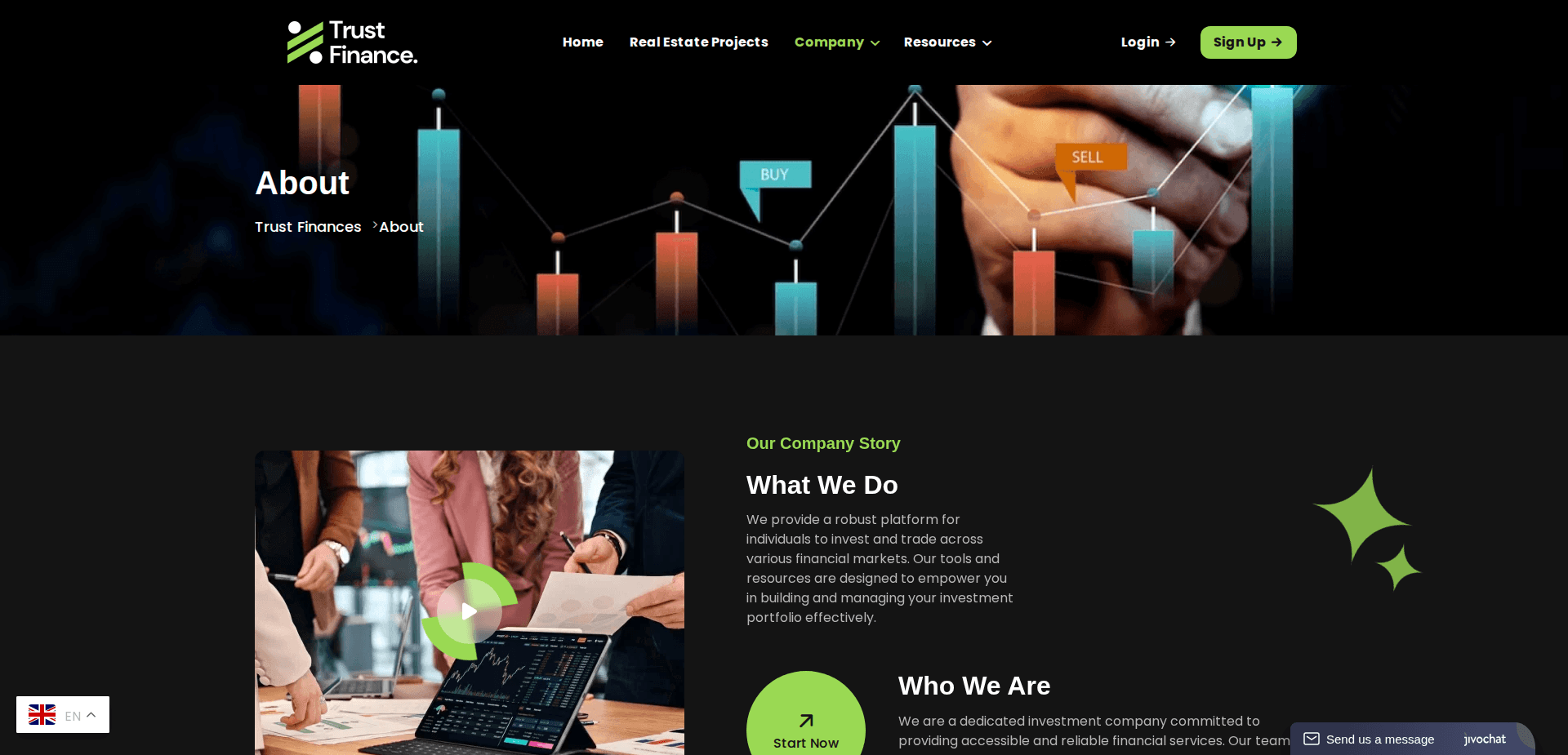 Website screenshot for https://trustfinanse.com/ - 3