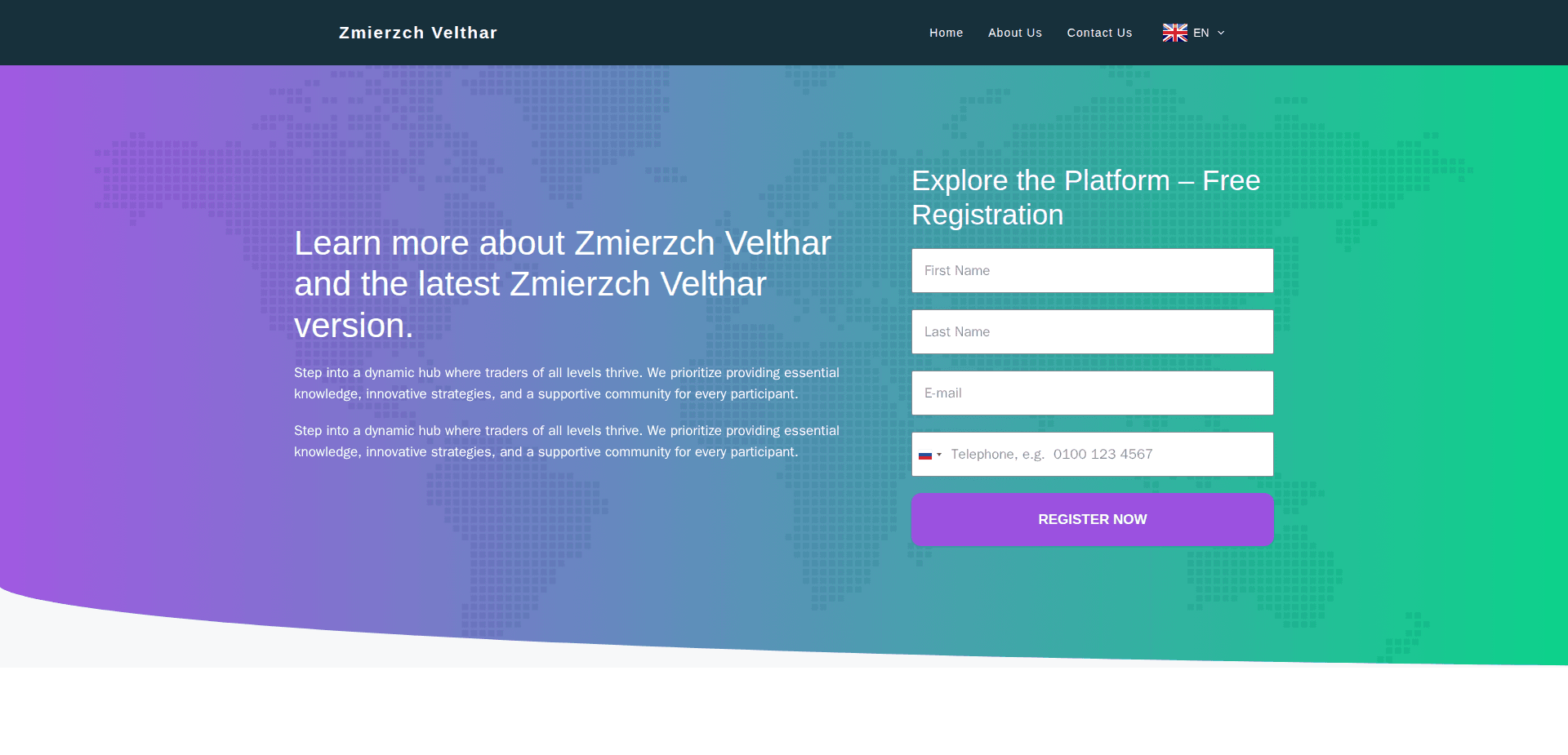 Website screenshot for https://zmierzchvelthar.net/ - 3