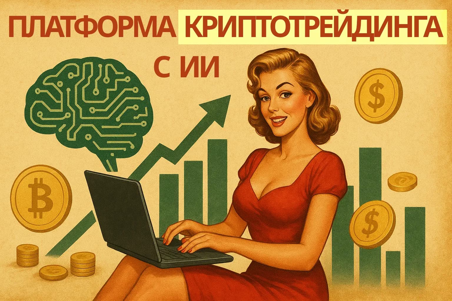 Платформа криптотрейдинга с ИИ