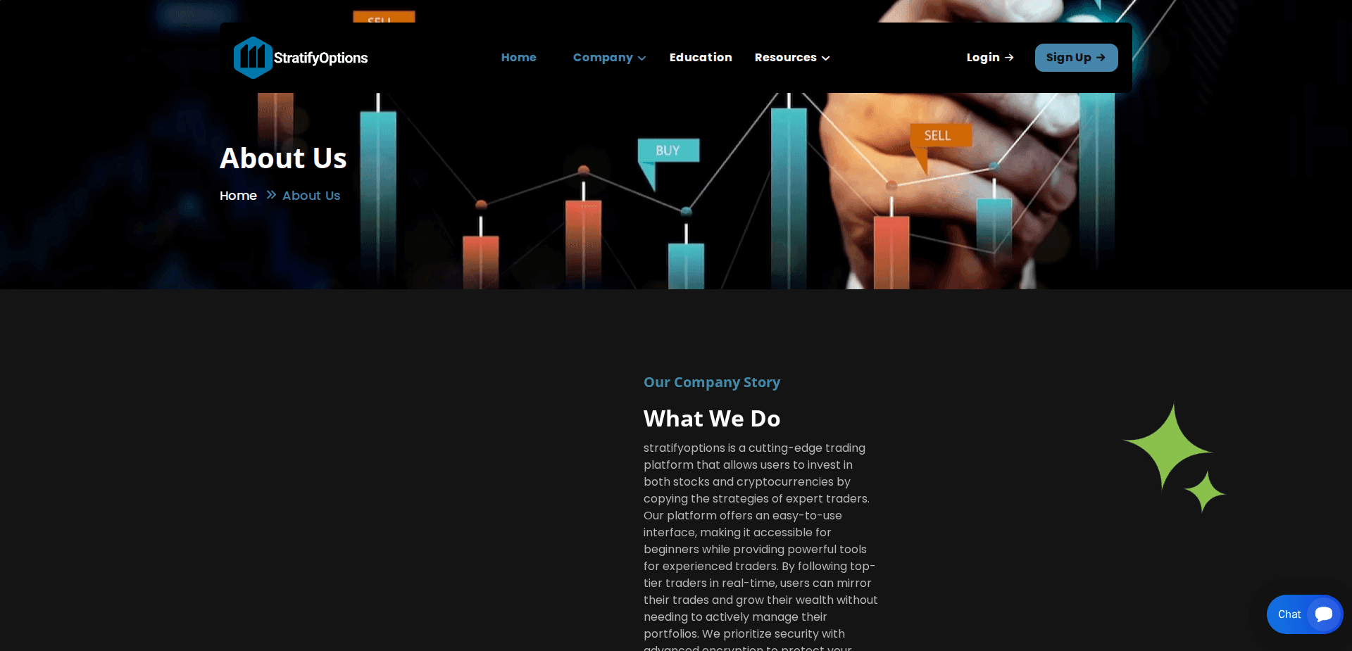 Website screenshot for https://stratifyoptions.com/ - 3