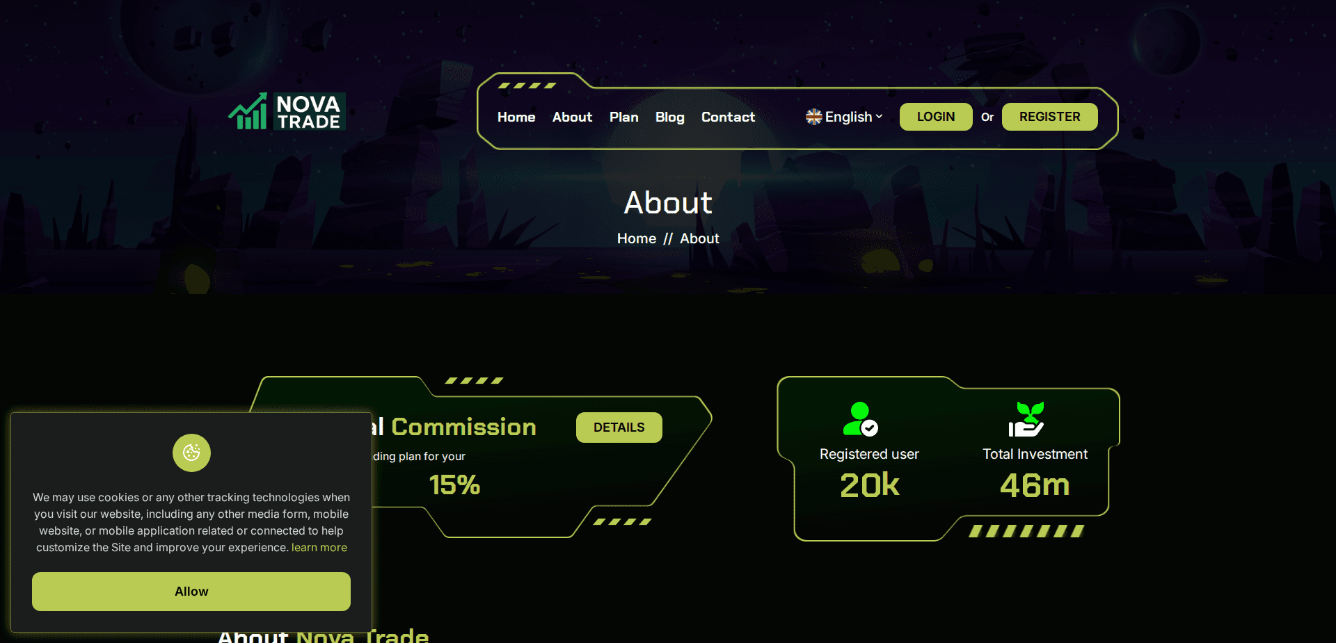 Website screenshot for https://novvatradeai.com/ - 3