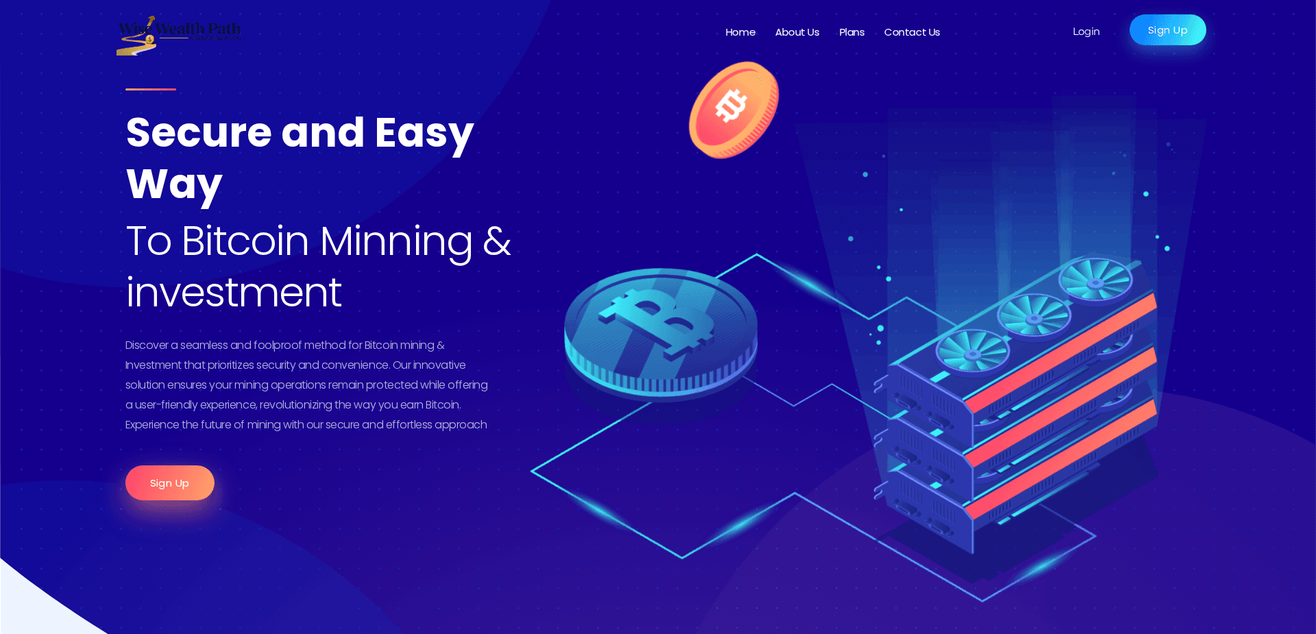 Website screenshot for https://wisewealthpath.com/ - 1