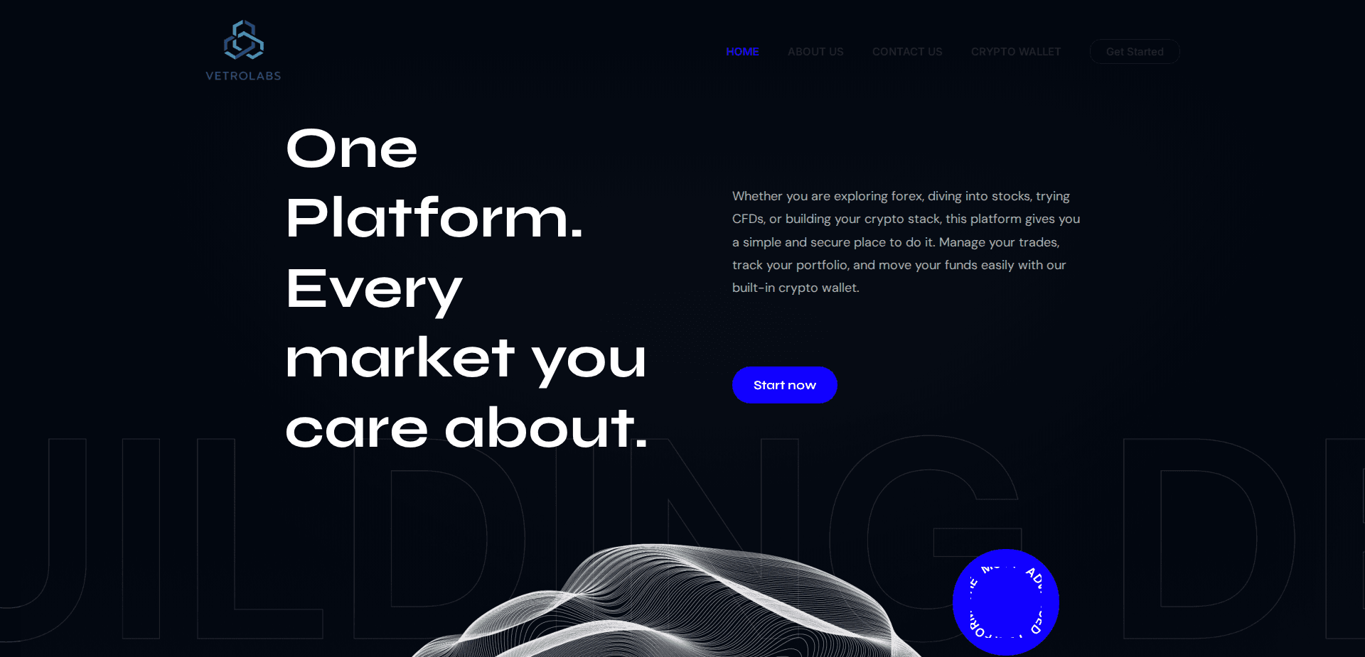 Website screenshot for https://vetrolabs.xyz/ - 1