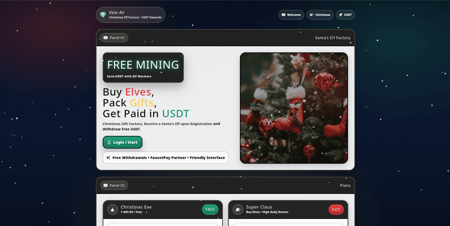 Screenshot vox-ar.site - 1