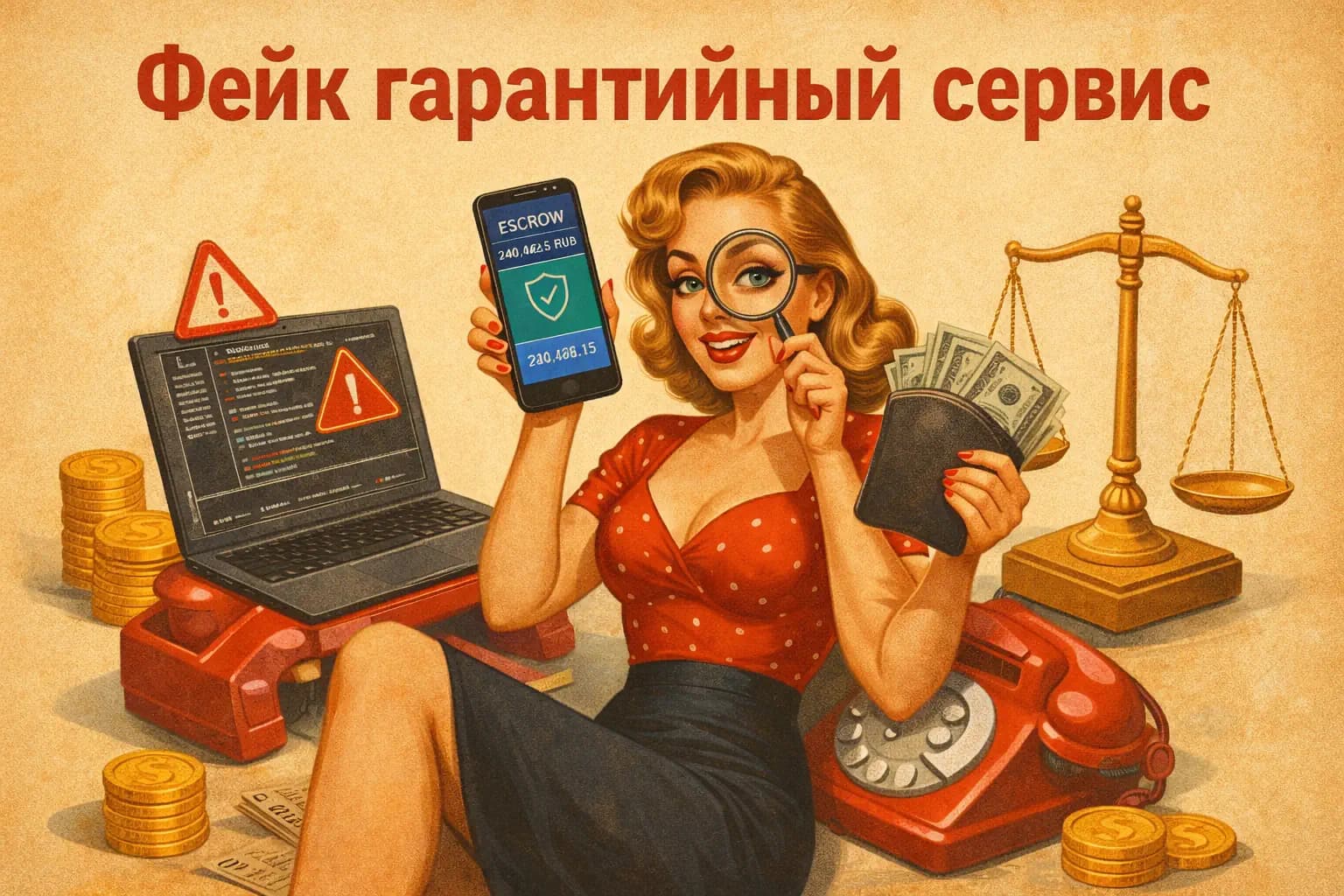 Фейк гарантийный сервис