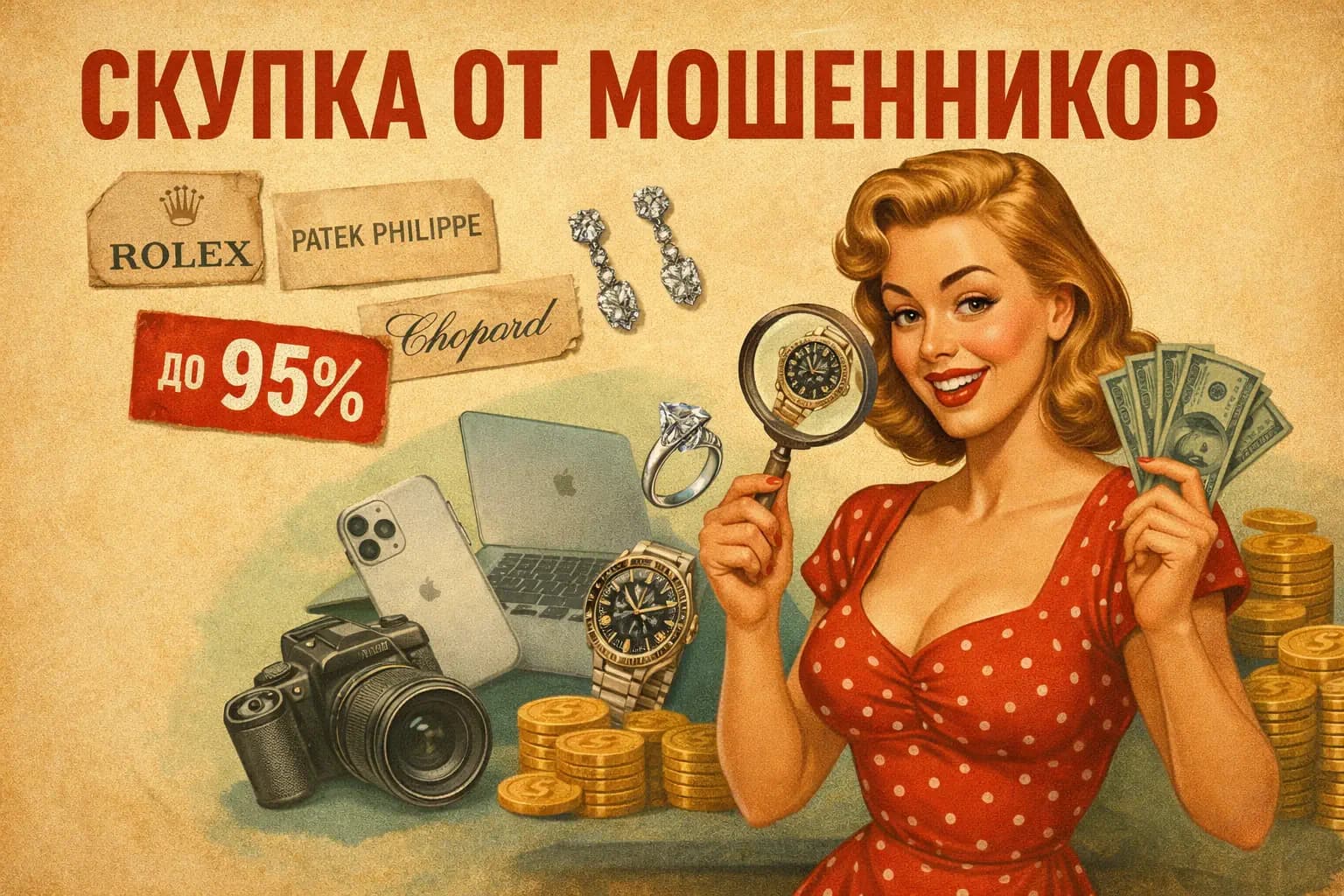 Скупка драгоценностей от мошенников