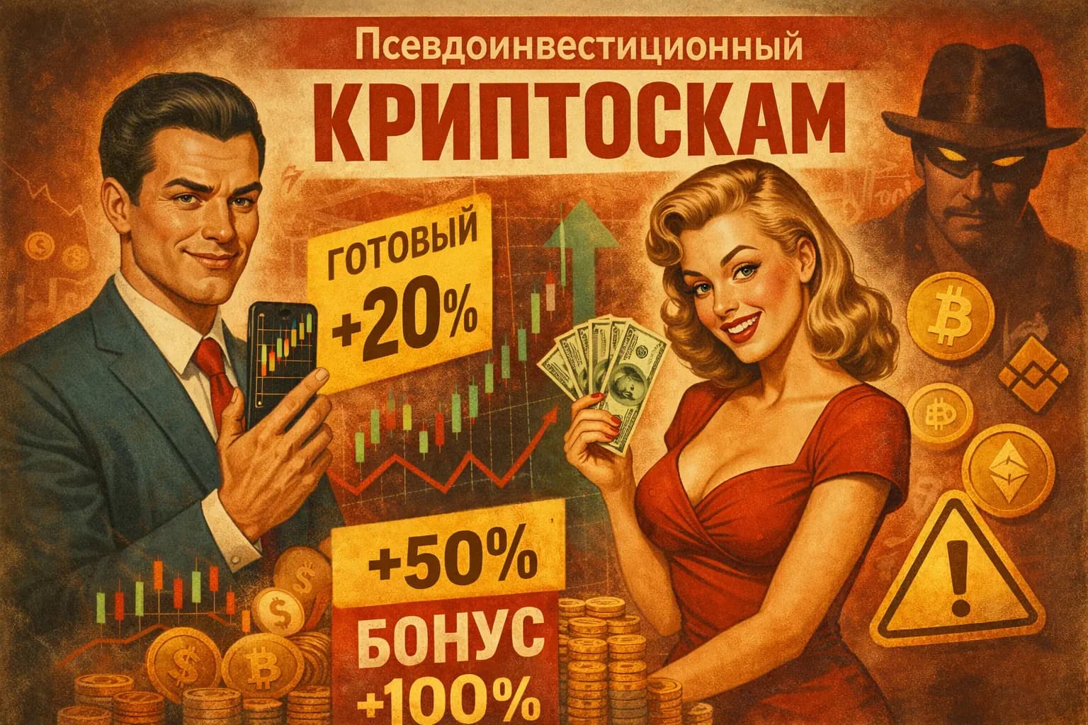 Псевдоинвестиционный криптоскам