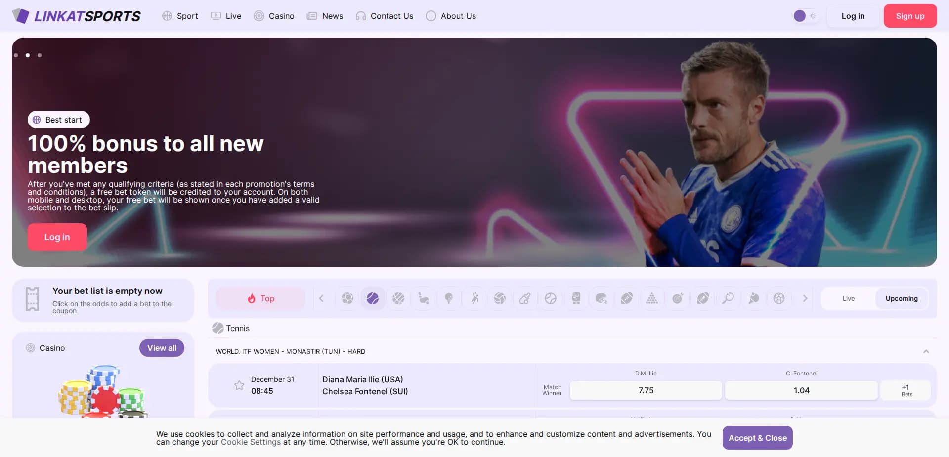 LinkatSports - честный отзыв и комментарии