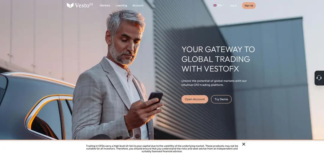 VestoFX: глянец маркетинга и пробелы в прозрачности
