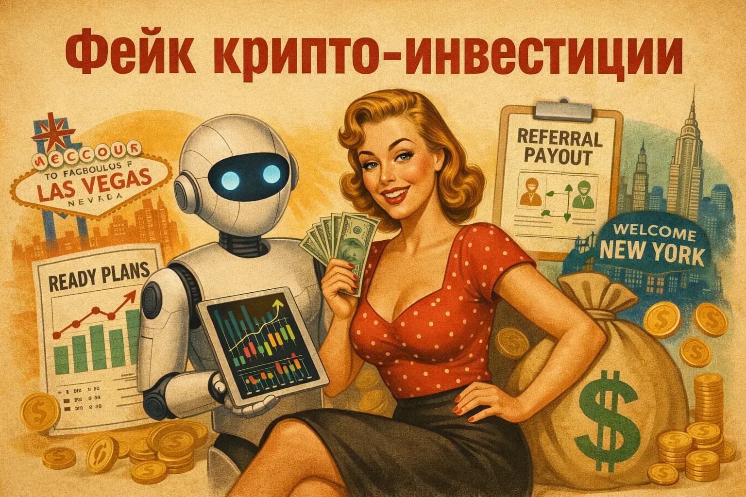 Фейк крипто‑инвестиции