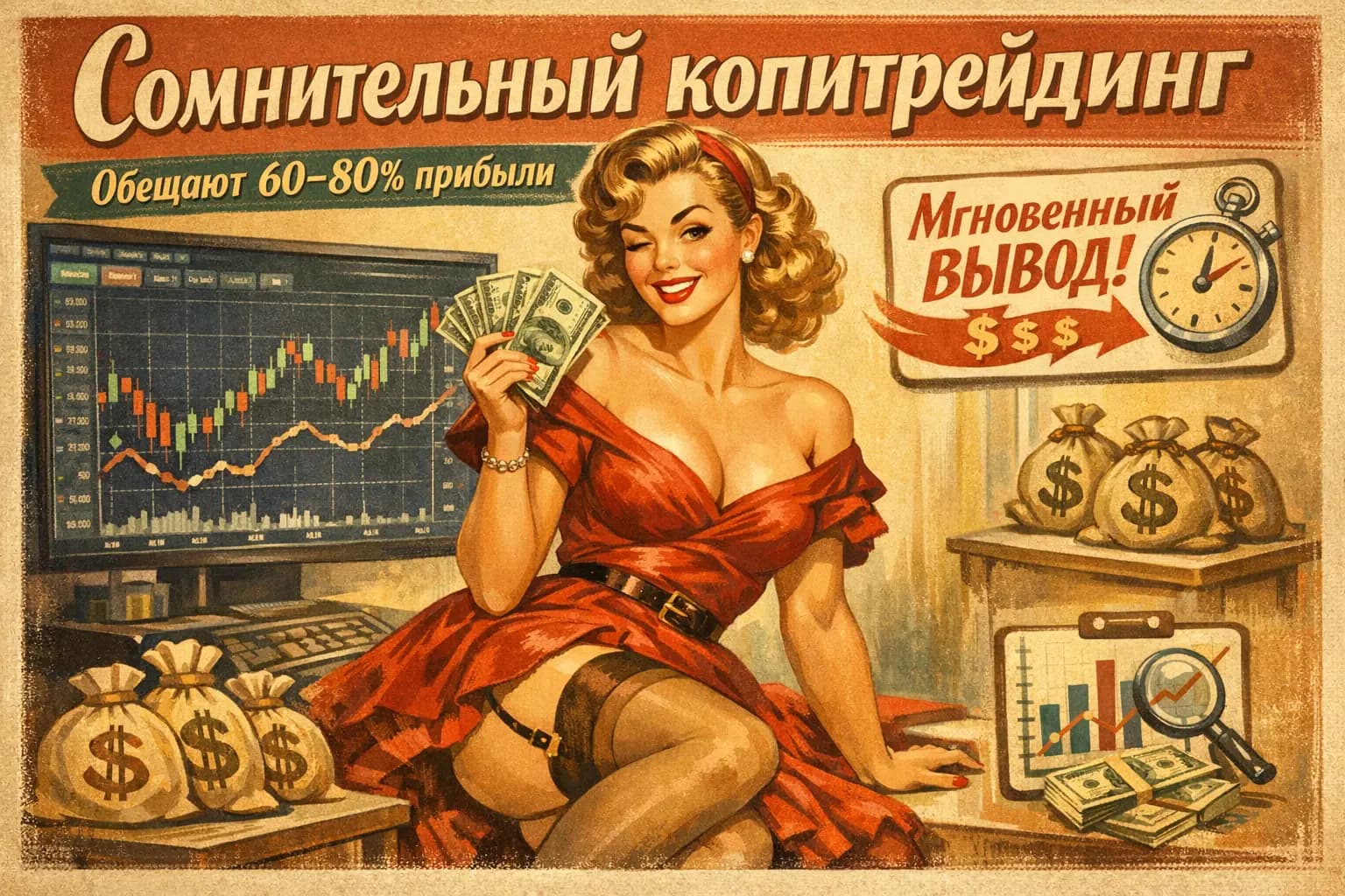 Копитрейдинг с громкими обещаниями - честные обзоры, вебсайты и комментарии