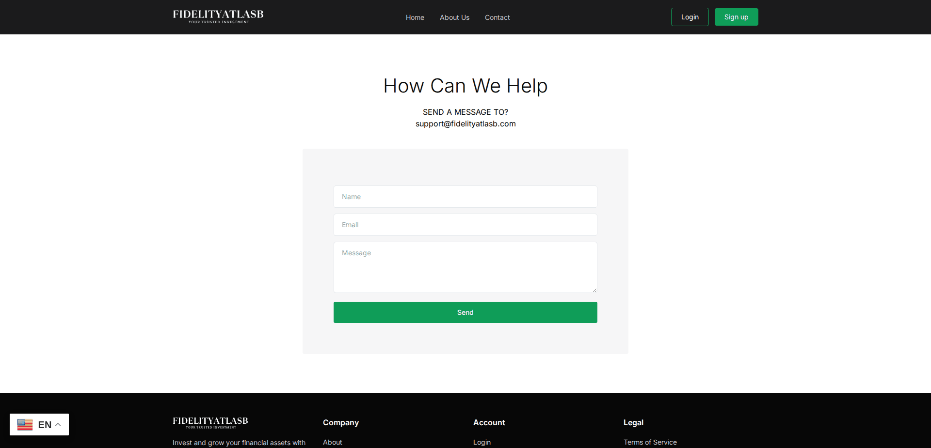 Website screenshot for https://fidelityatlasb.com/ - 2