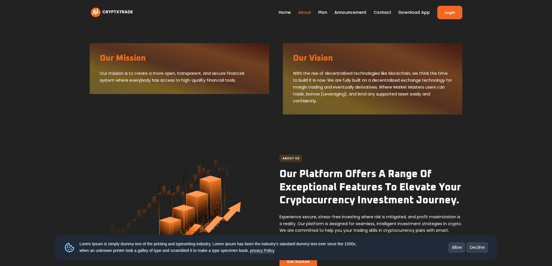 Website screenshot for https://cryptxtrade.org/ - 2