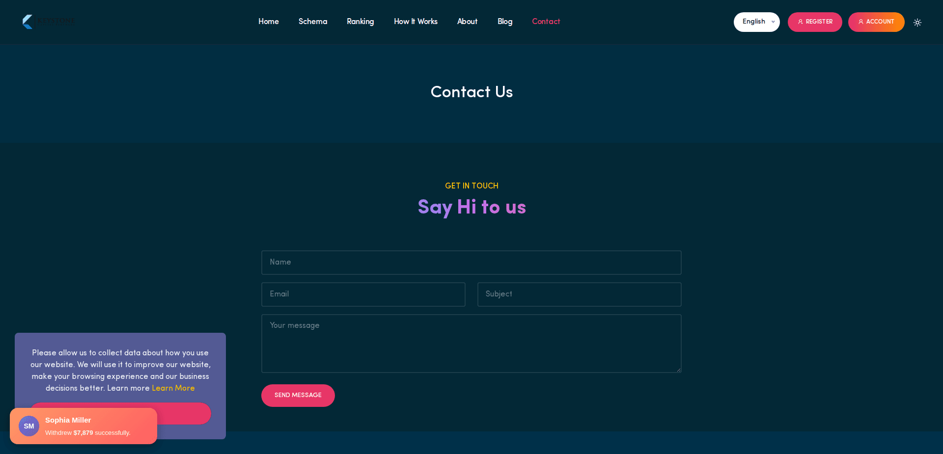 Website screenshot for https://keystonecapital.icu/ - 2
