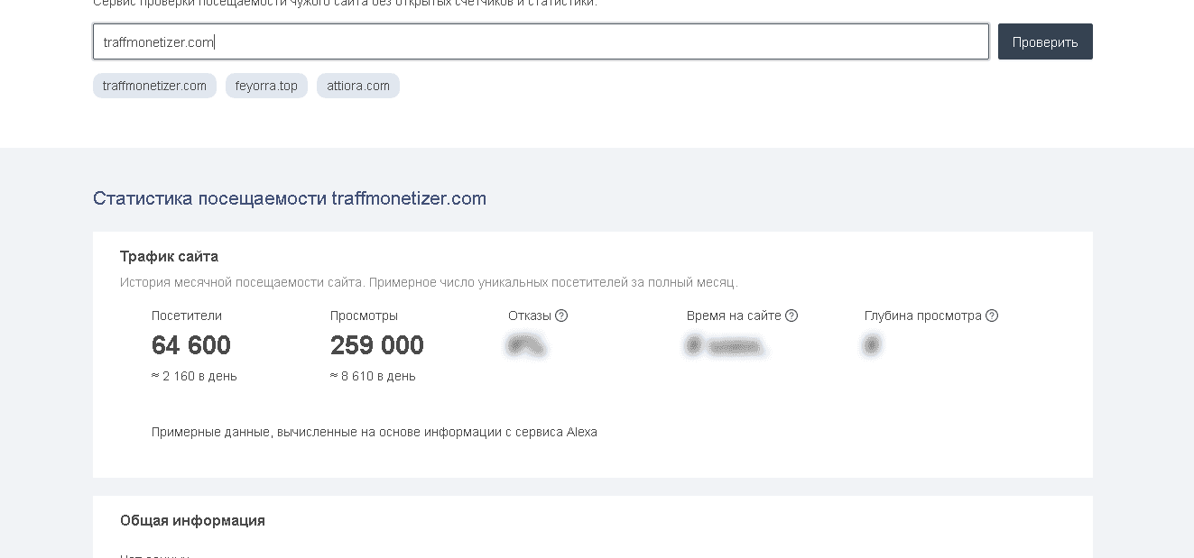 статистика сайта мошенников