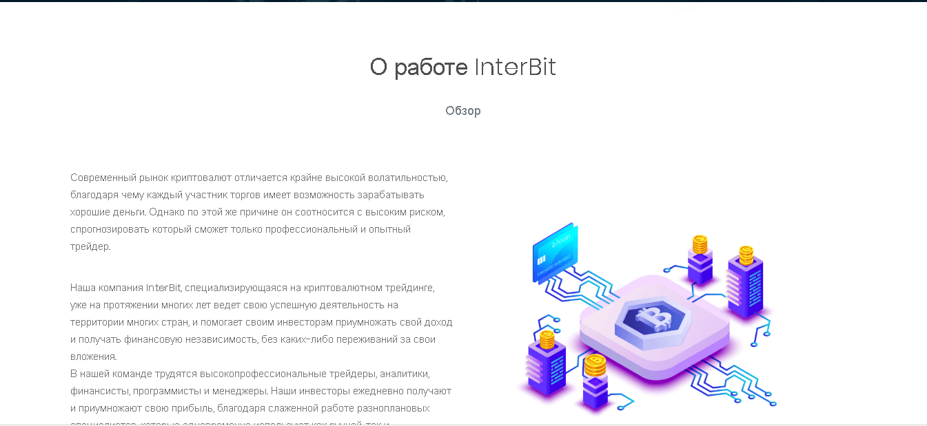 Interbit - Финансовая пирамида