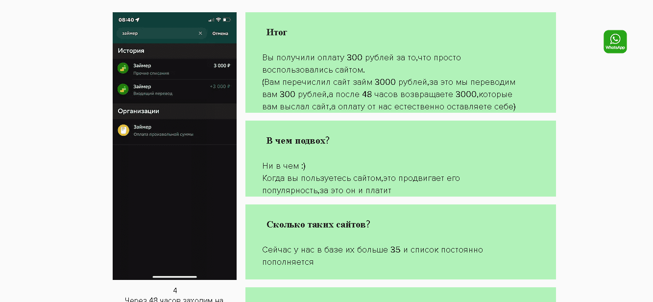 схема работы мошенников