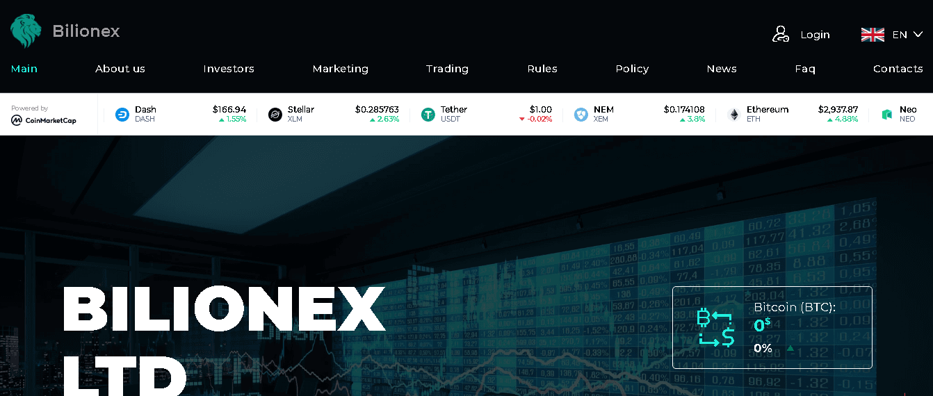 BILIONEX LTD - фальшивые инвестиции в карман мошенников