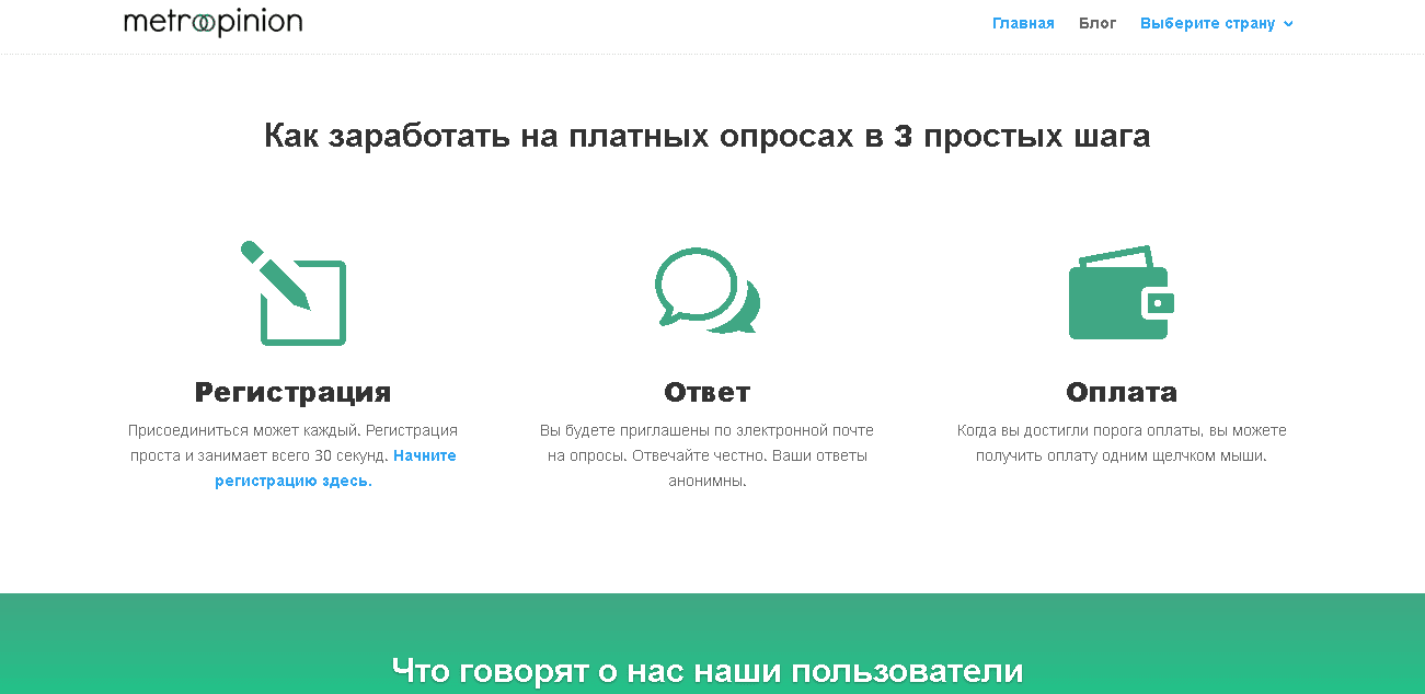 быстрая регистрация на сайте