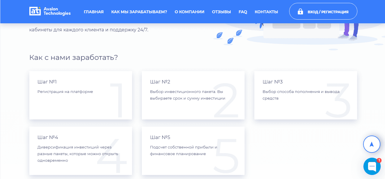 о проекте Авалон