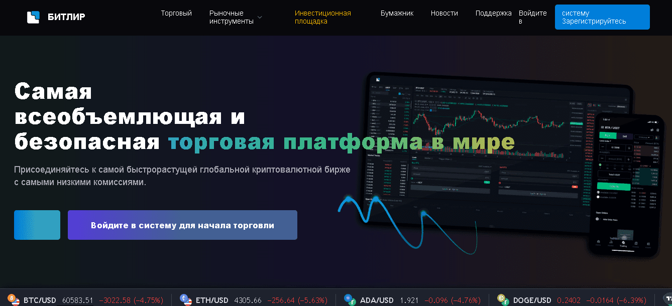 Bitlir - самая небезопасная торговая платформа в мире
