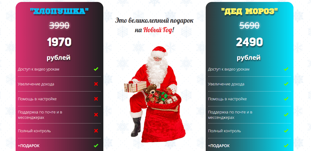 тарифы лохотрона