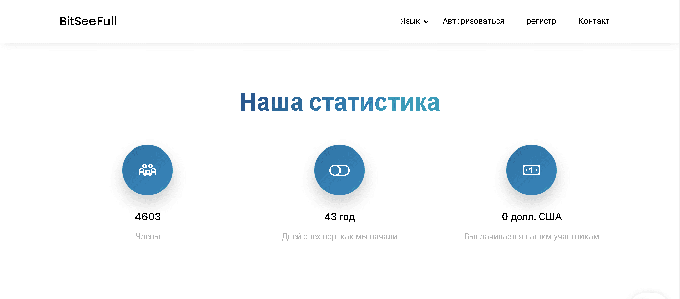 фальшивая статистика проекта