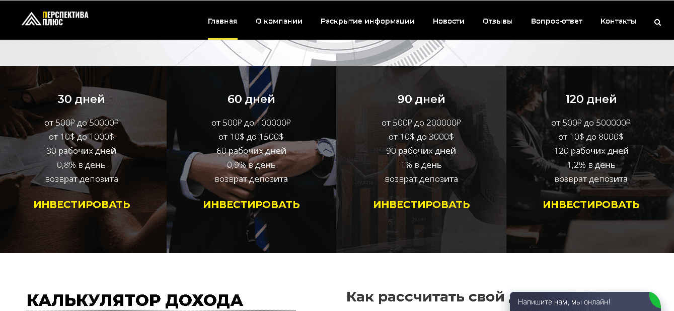 Перспектива плюс - Обзор