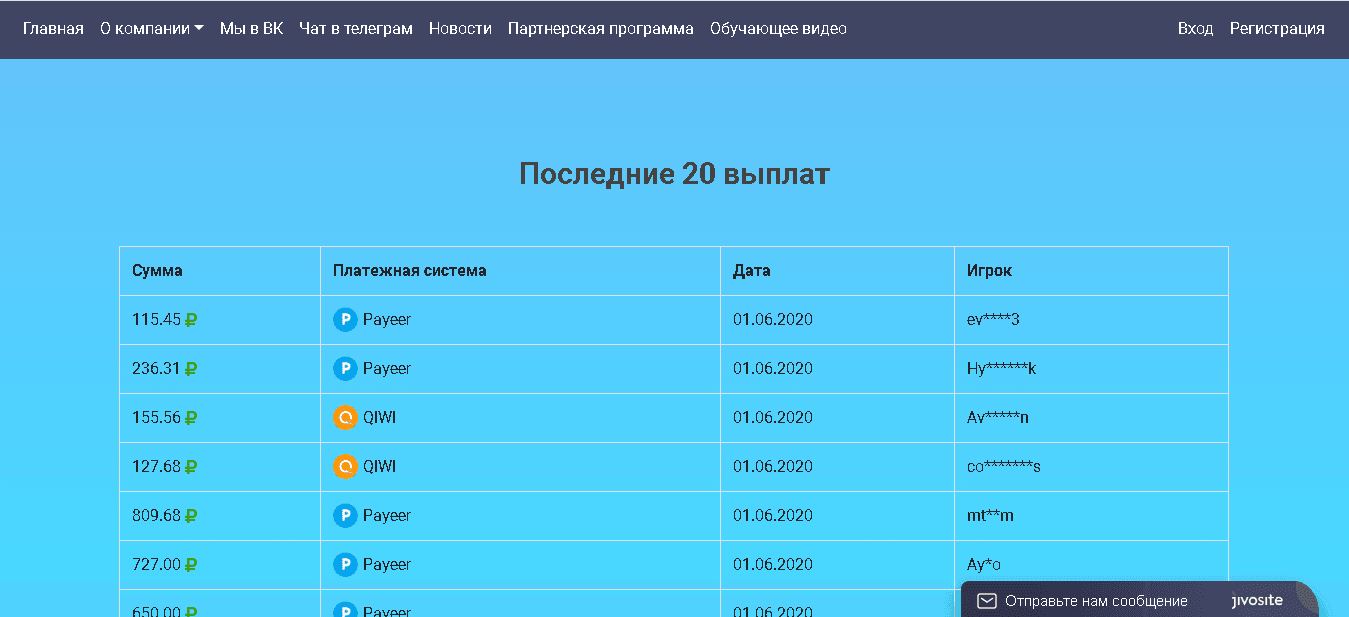 Big Money - Финансовая пирамида