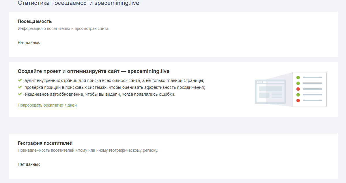 Статистика проекта