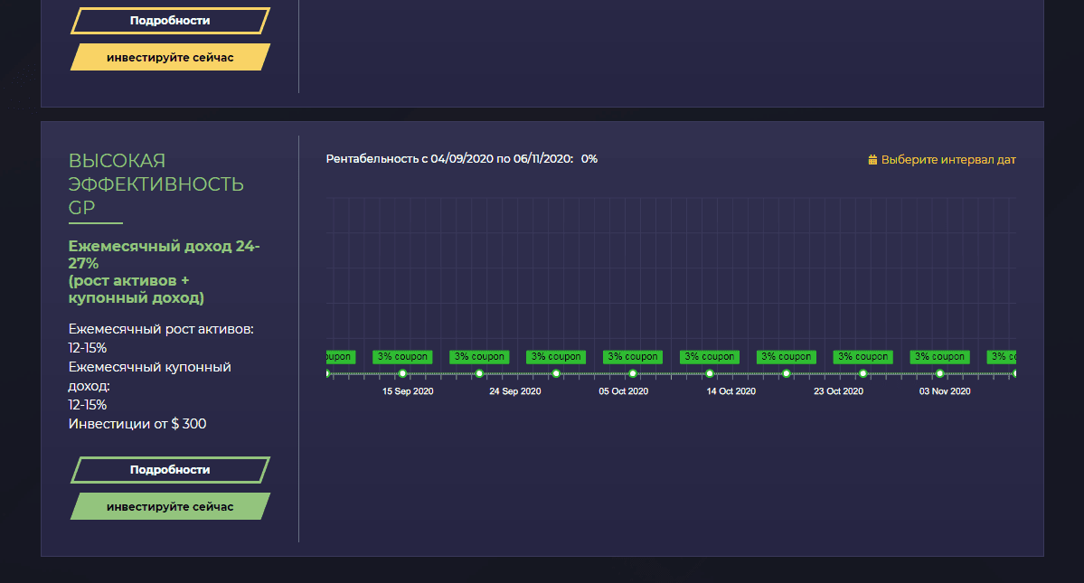 Инвестиции в проект