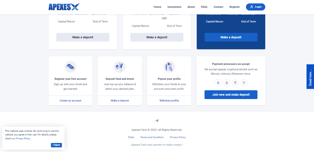 предложение мошенников инвестировать