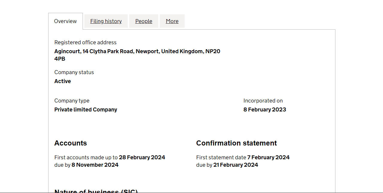 данные о регистрации сайта мошенников