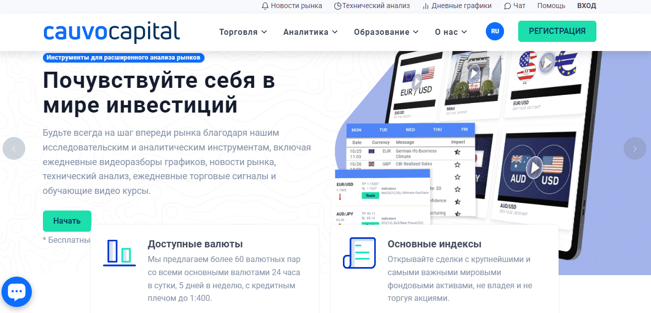 липовый сайт брокера мошенника