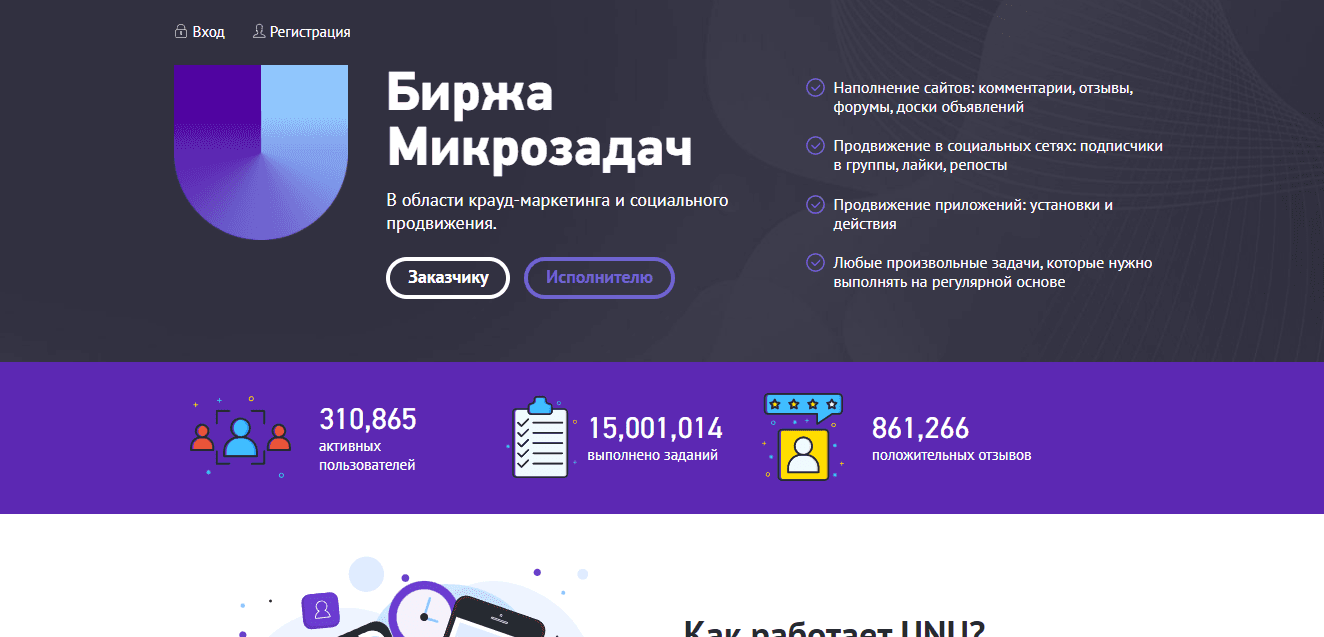 сомнительная биржа микрозадач