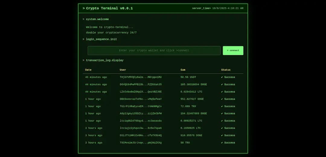 Home - CRYPTO-TERMINAL crypto-terminal.cc