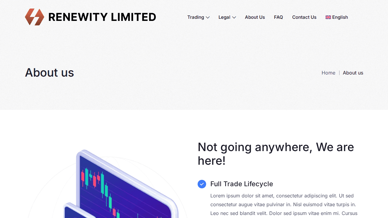 Website screenshot for https://renewitylimited.com/ - 3