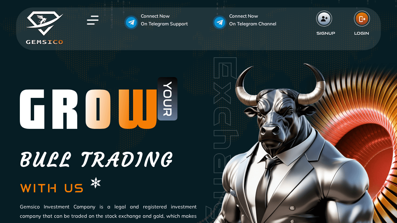 Website screenshot for https://gemsico.com/ - 1