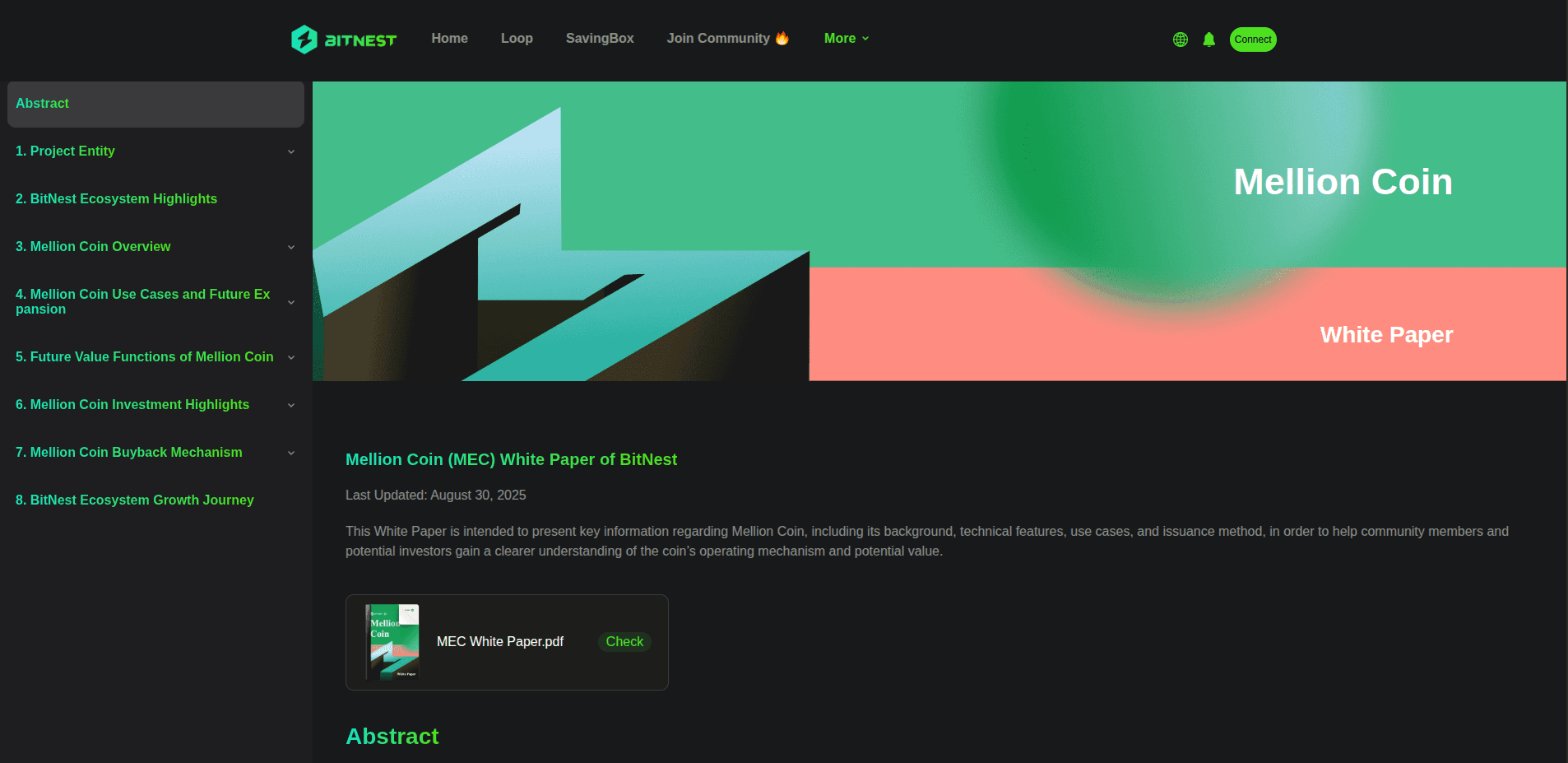 BitNest - вайт пейпер